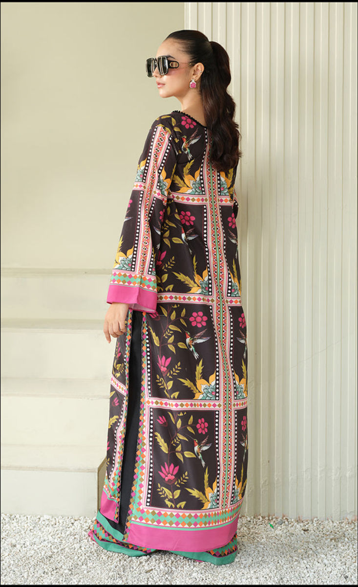 Fusion-Co-Ord Set-(2PC Stitched Set)