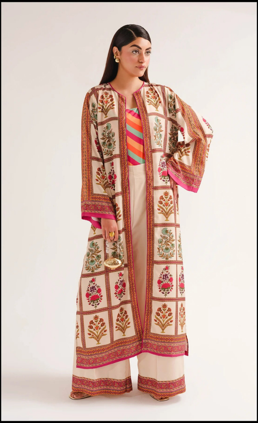 Fizza-Co-Ord Set-(3PC Stitched Set)