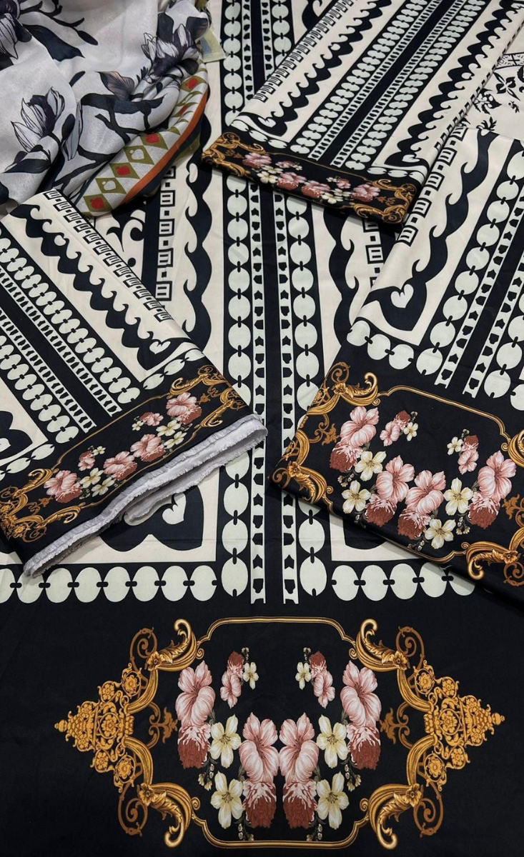 Brulee-Co-Ord Set-(2PC Stitched Set)